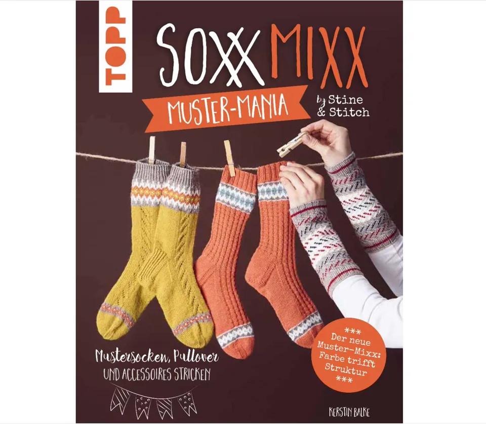 Pascuali SoxxMixx libro maglia calze tedesco