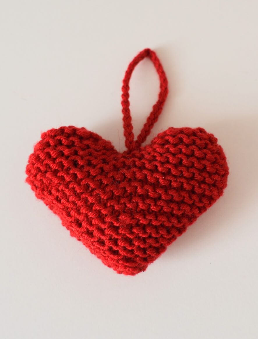 Rosarios4 Cuore di Natale schema decorazione natalizia