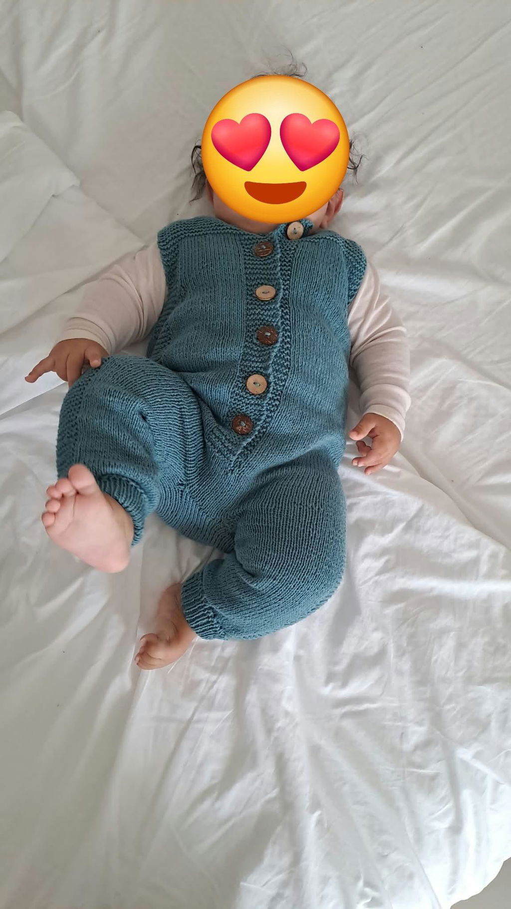 Pascuali Benjamino Romper schema maglia neonato PDF