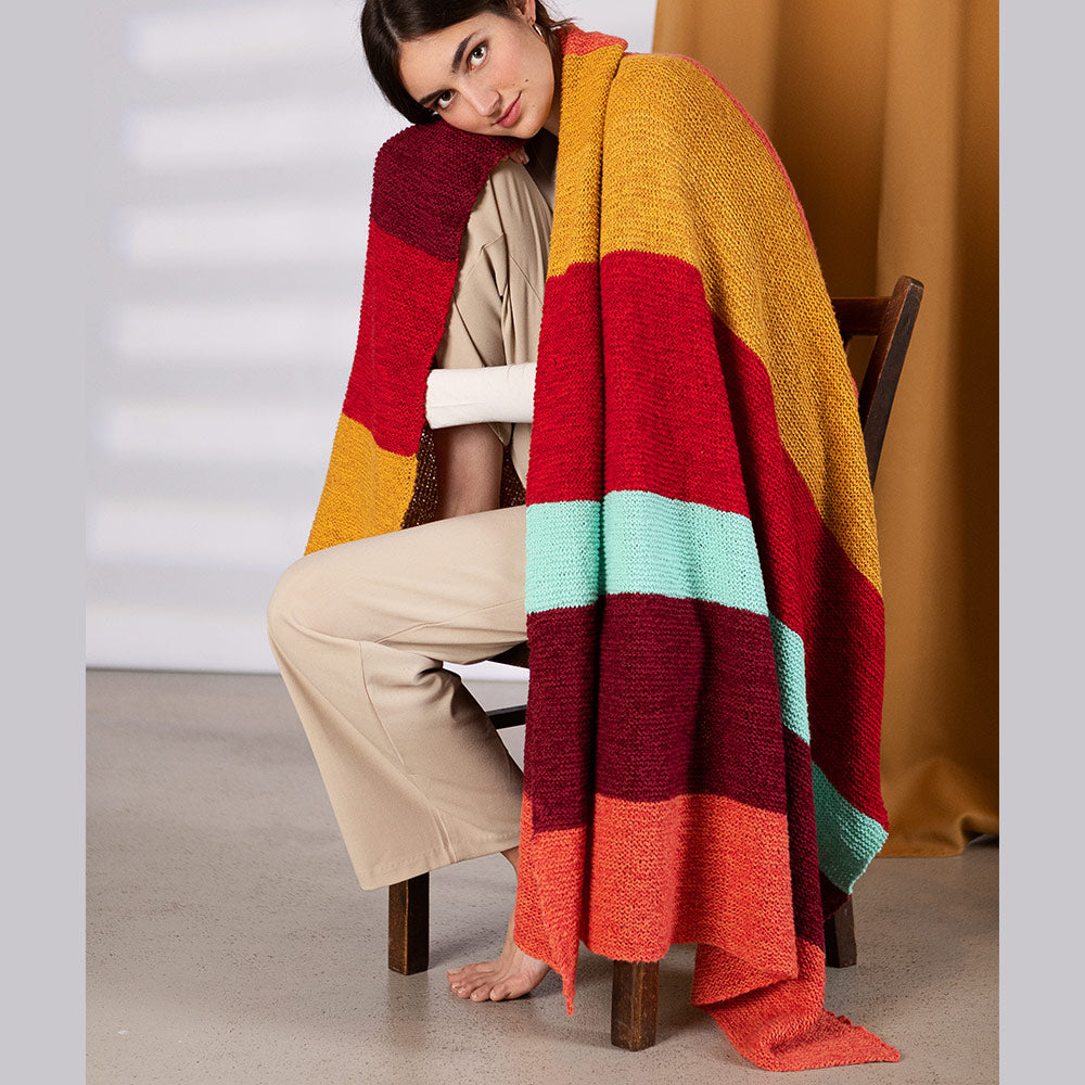 Pascuali Milan Blanket schema coperta a legaccio