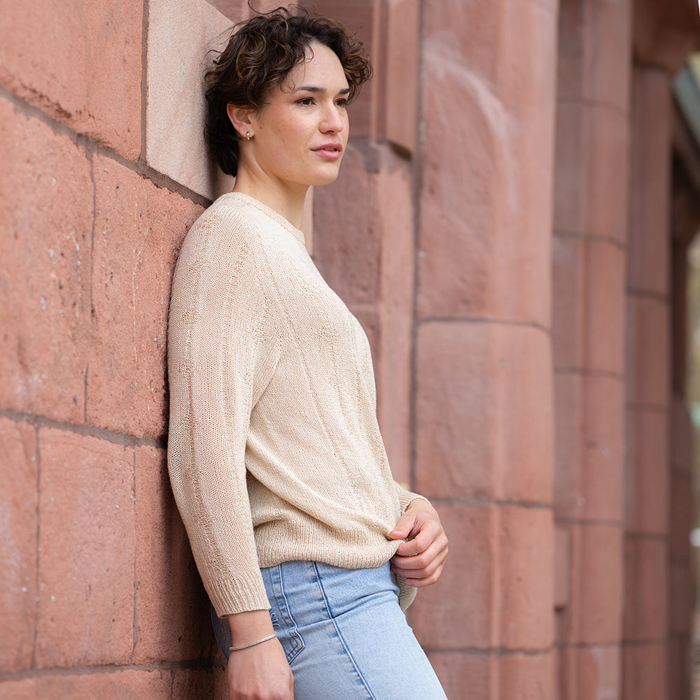 Pascuali Moon Weave Sweater schema maglia PDF lyocell