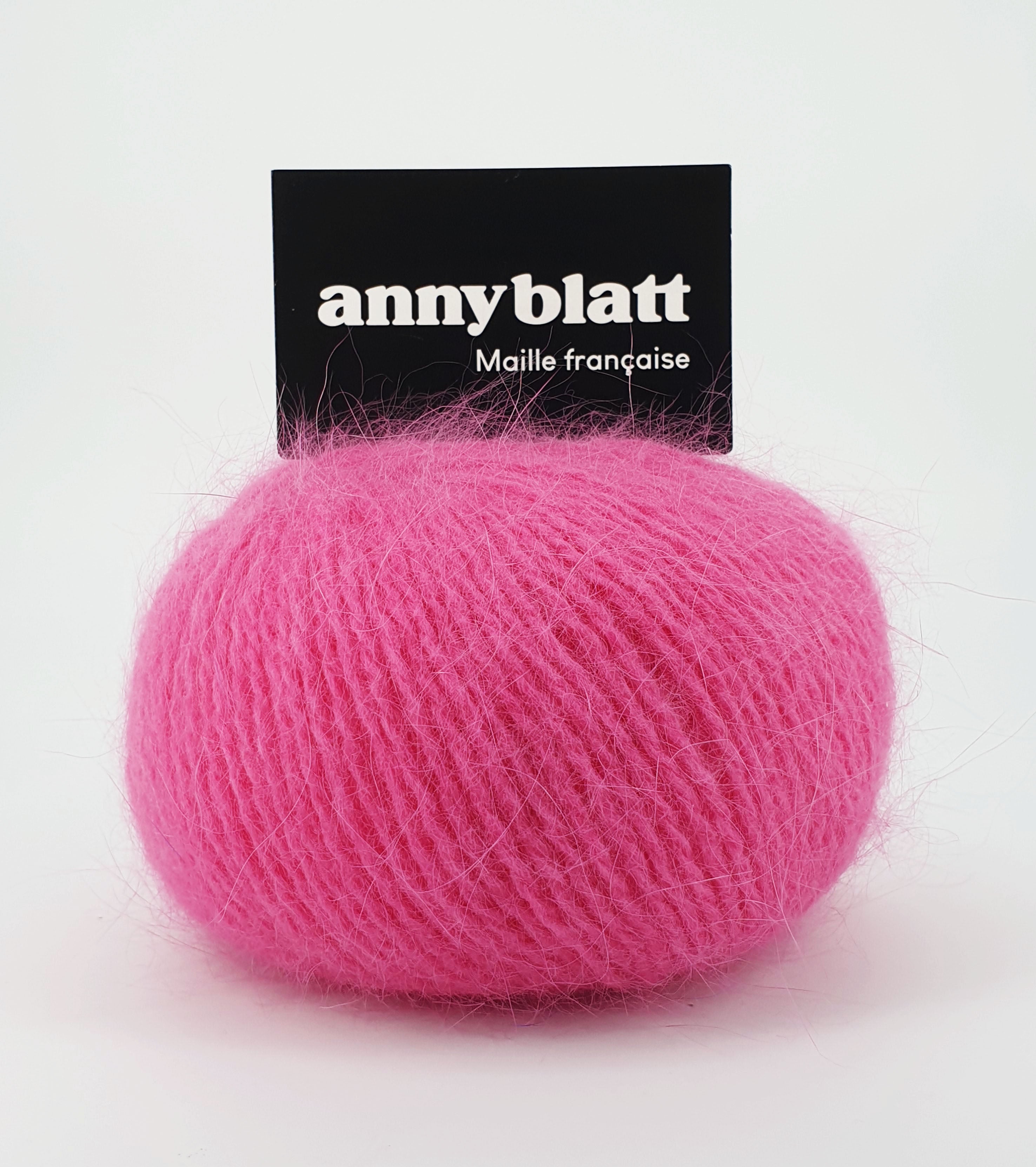 Annyblatt Tignes kit maglia angora fascia e muffole
