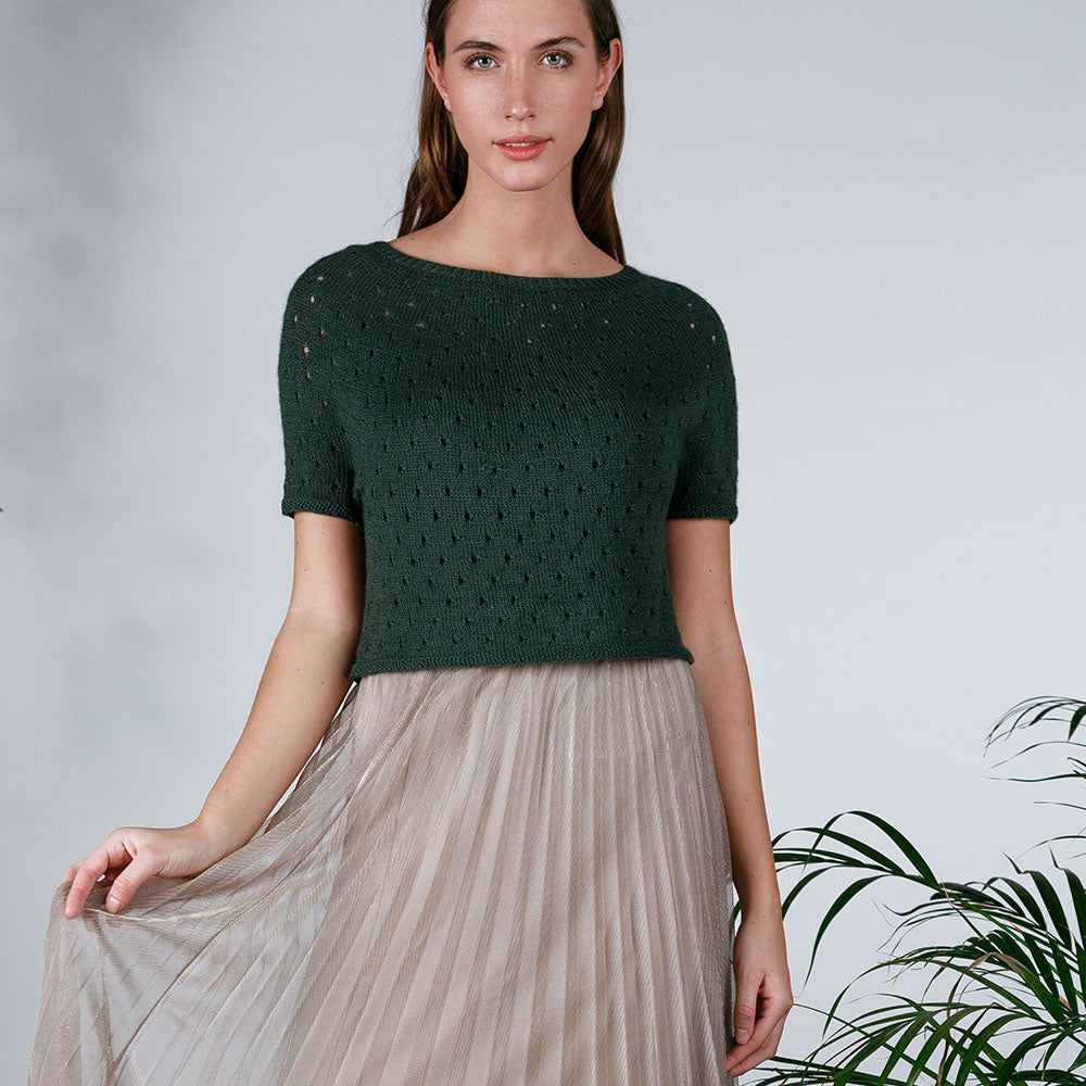 Pascuali Dena Shirt schema maglia top traforato