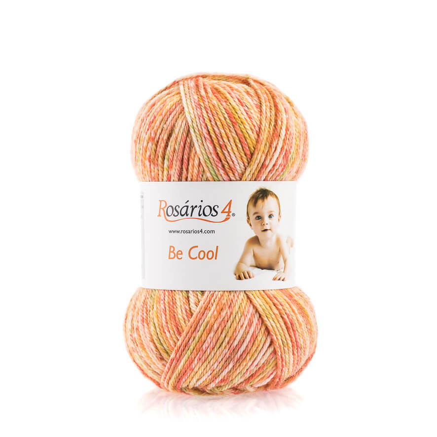 Rosarios4 Be Cool Tweed filato bambini tinta unita