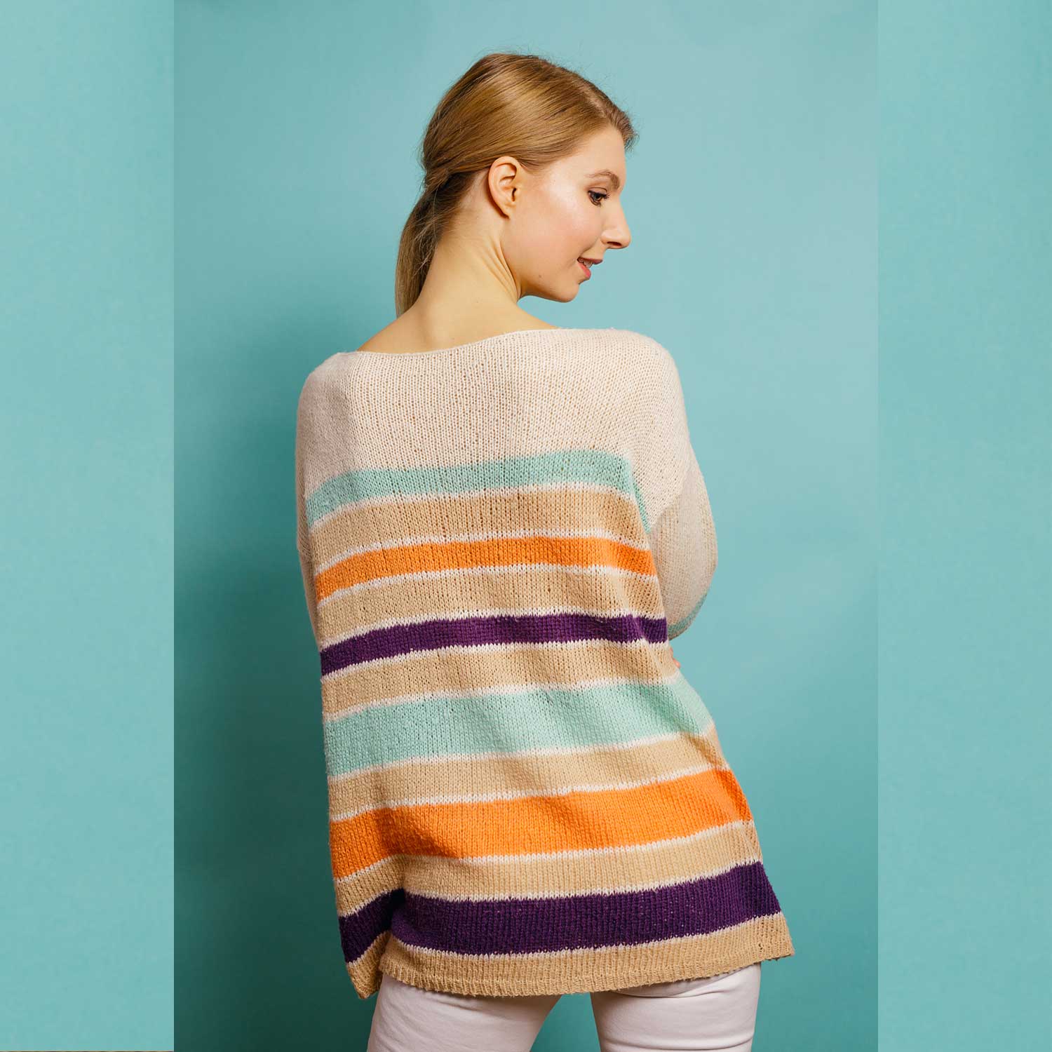 Pascuali Jardineria Sweater schema maglia PDF cotone