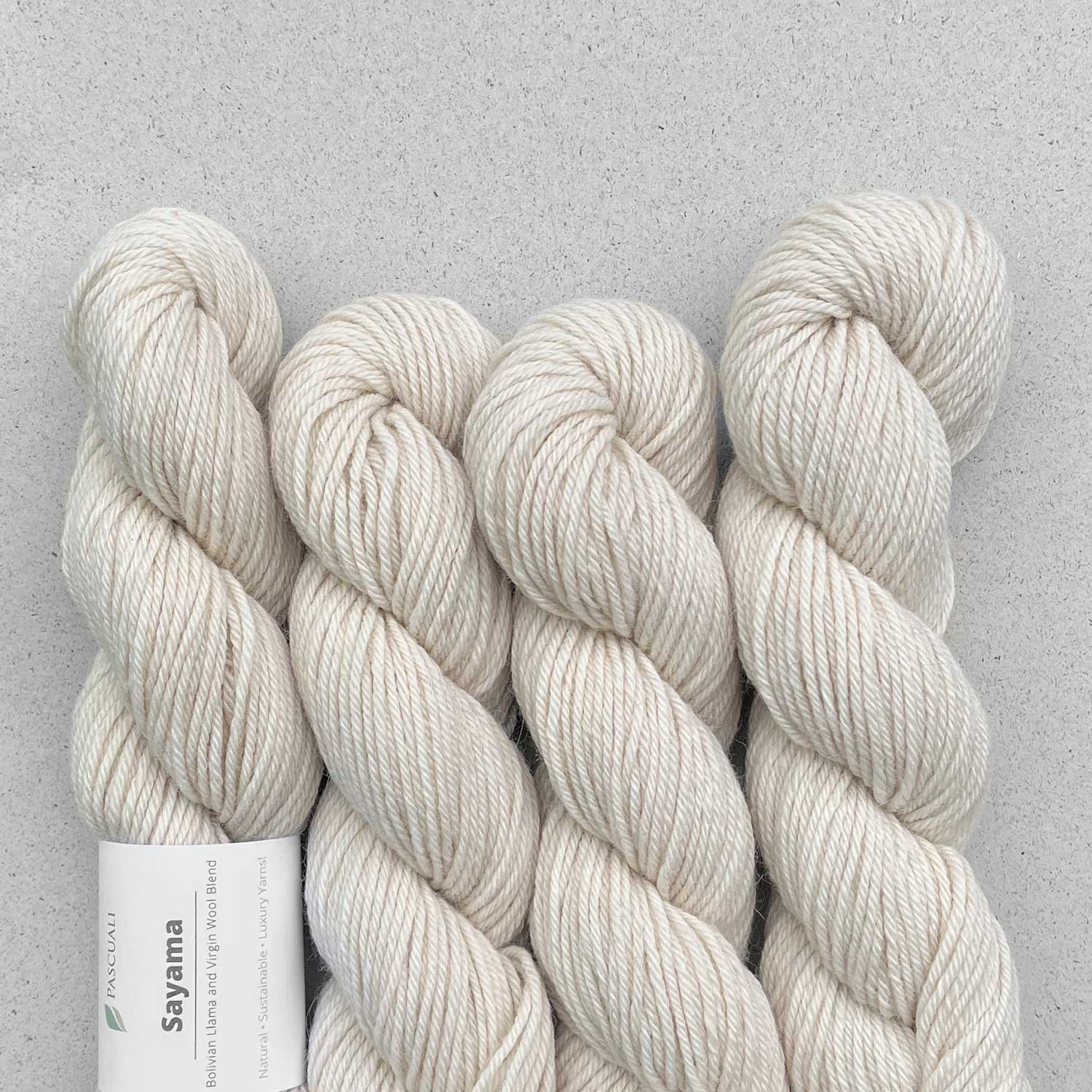 Pascuali Sayama filato lana lama e highland jacquard