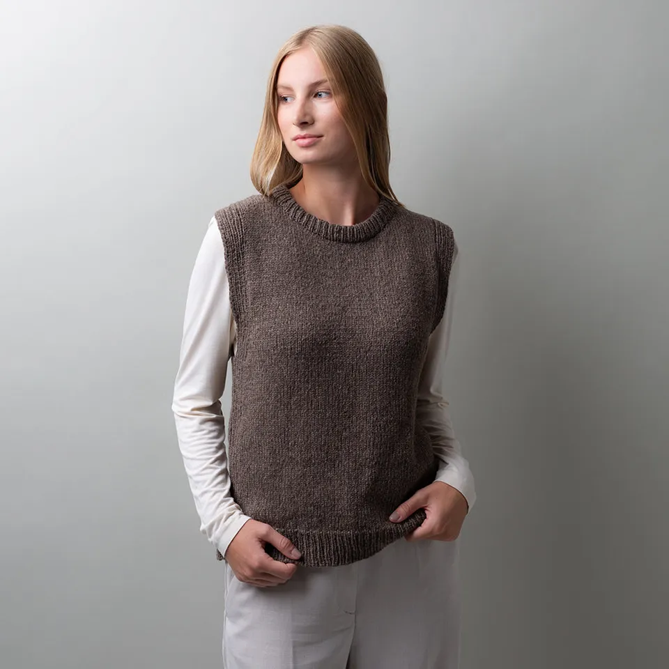 Pascuali Nomad Vest schema gilet cammello download