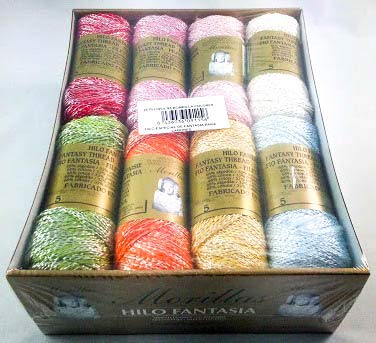 Morillas Zepelines Bombilla N.5 filato 16 gomitoli lurex