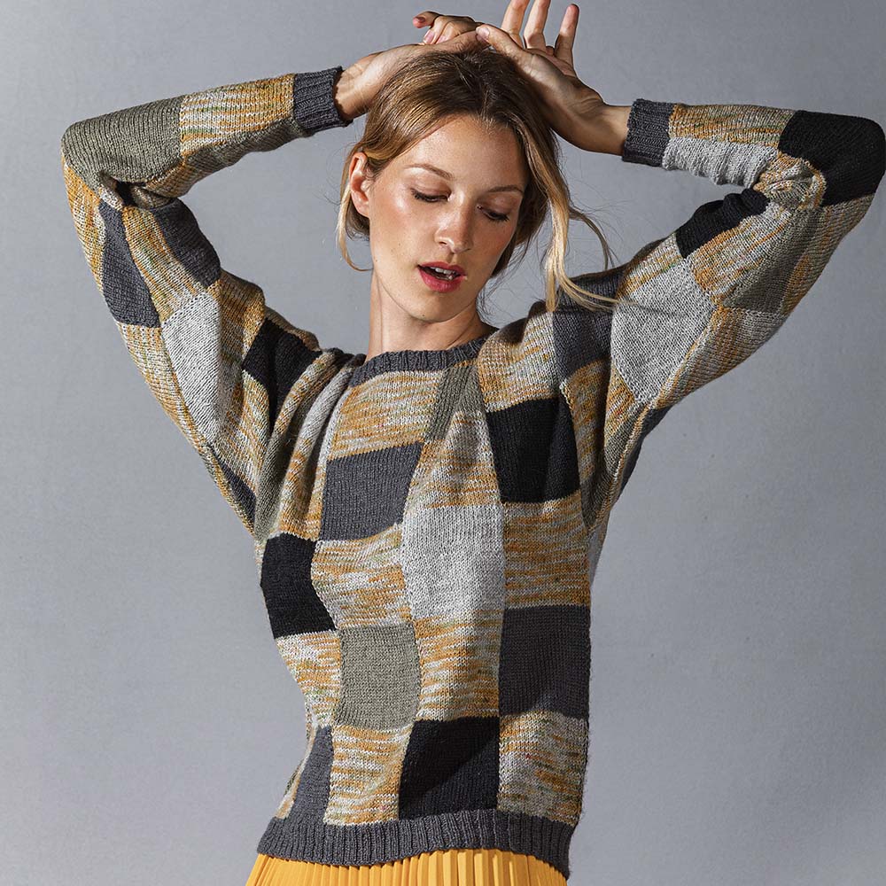 Pascuali Lucia schema pullover download intarsia alpaca
