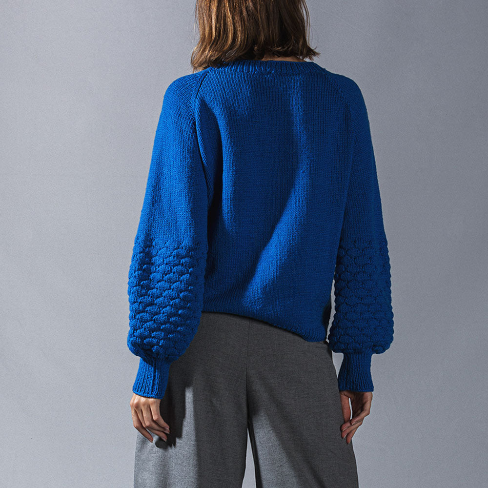 Pascuali Adara Pullover schema maglia top-down XS-XXXL