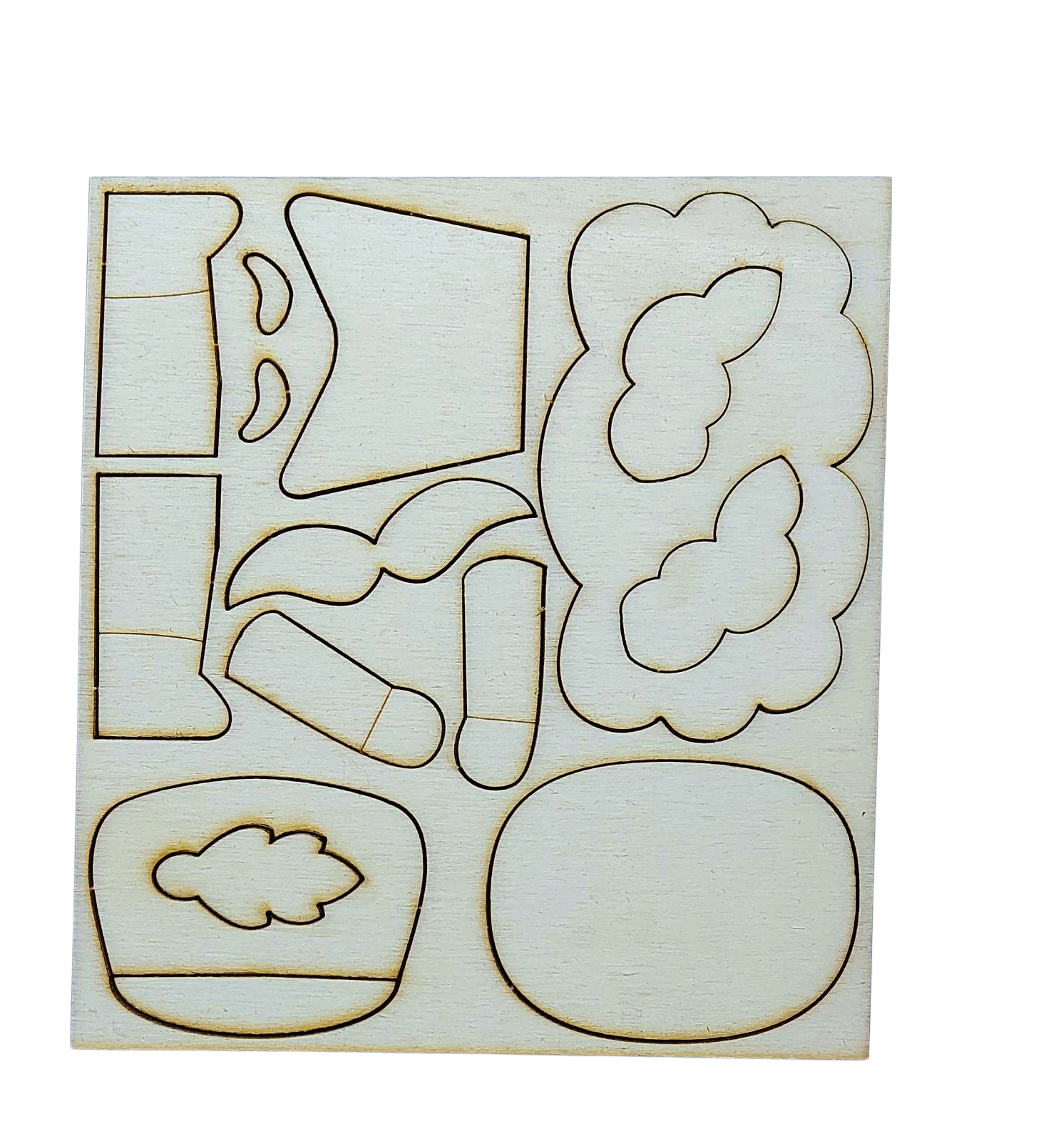 Il Filo di Arianna Soldatino SFL260 Kit Legno 15 cm Natale