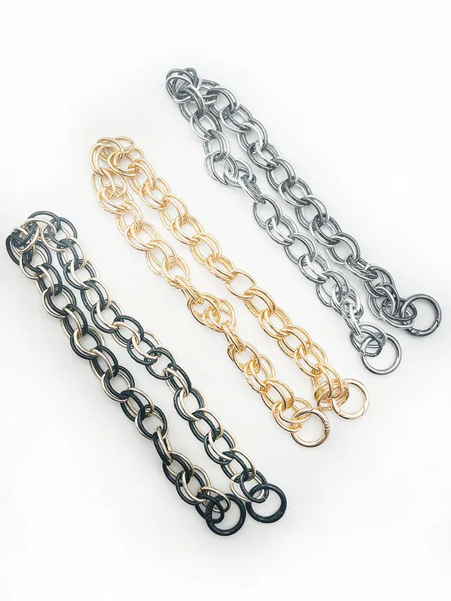 Catena borsa doppia metallo 50 cm anelli 954.203.01