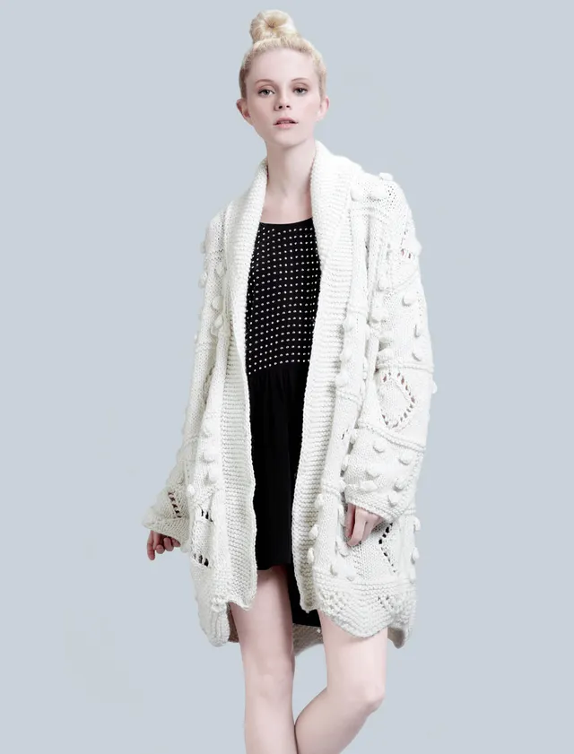 Rosarios4 42 Cappotto Borboto schema maglia donna