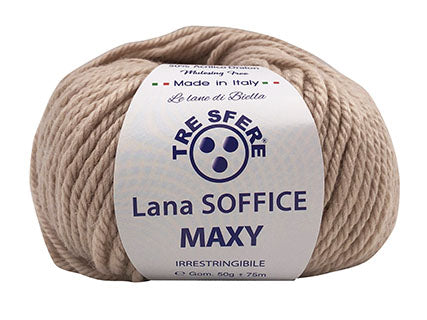 Il Filo di Arianna Soffice Maxy lana Celeste 19 50g