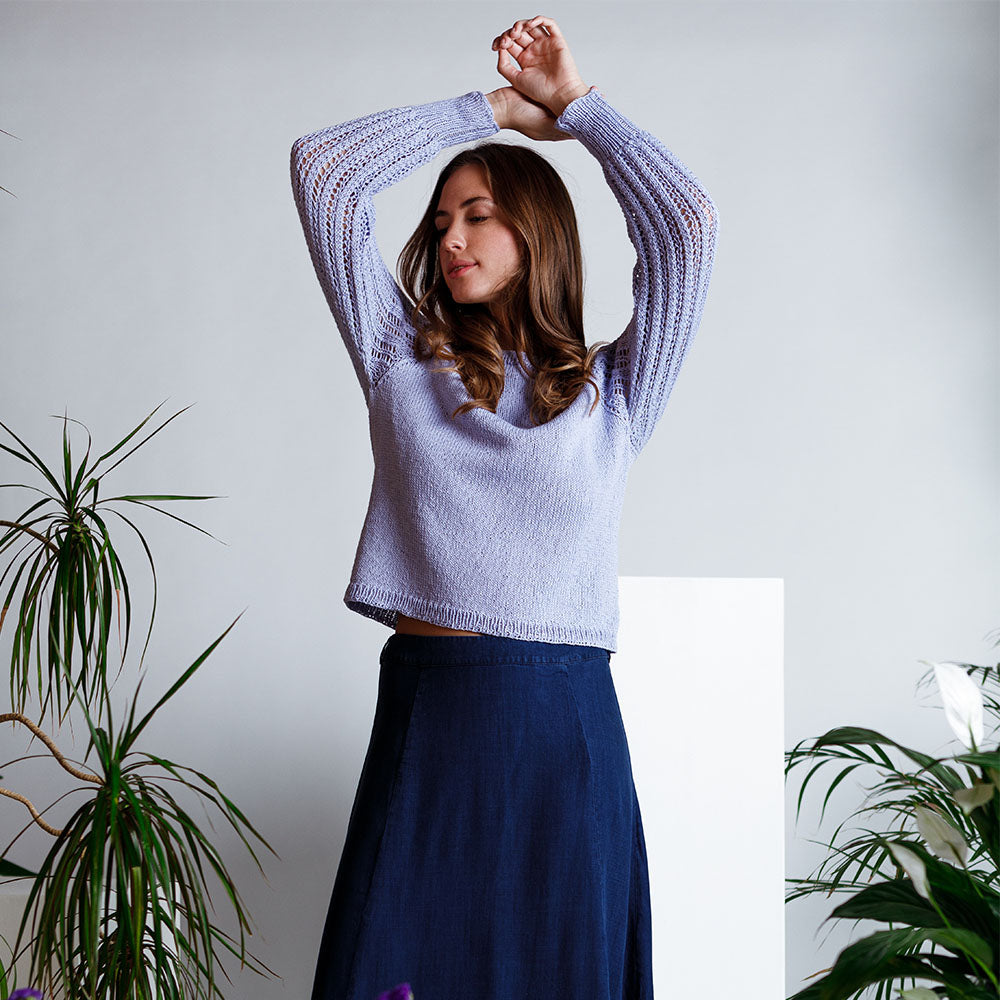 Pascuali Karla Pullover schema maglione cotone estivo