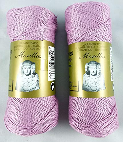 Morillas Zepelines Ne 12/2 filo cotone 2x75 g lilla 7 mercerizzato