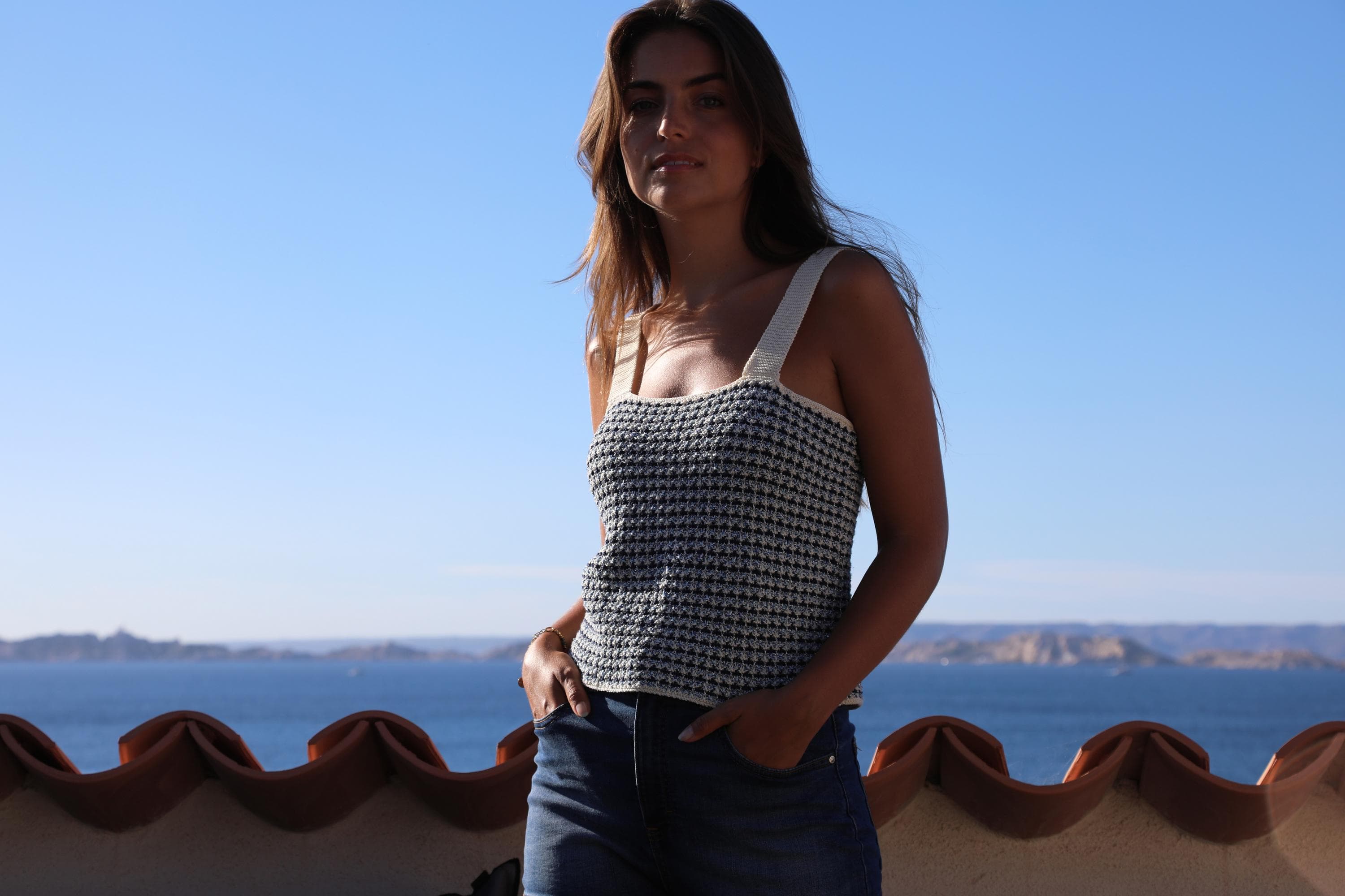 Annyblatt Bonnie top kit maglia cotone estivo