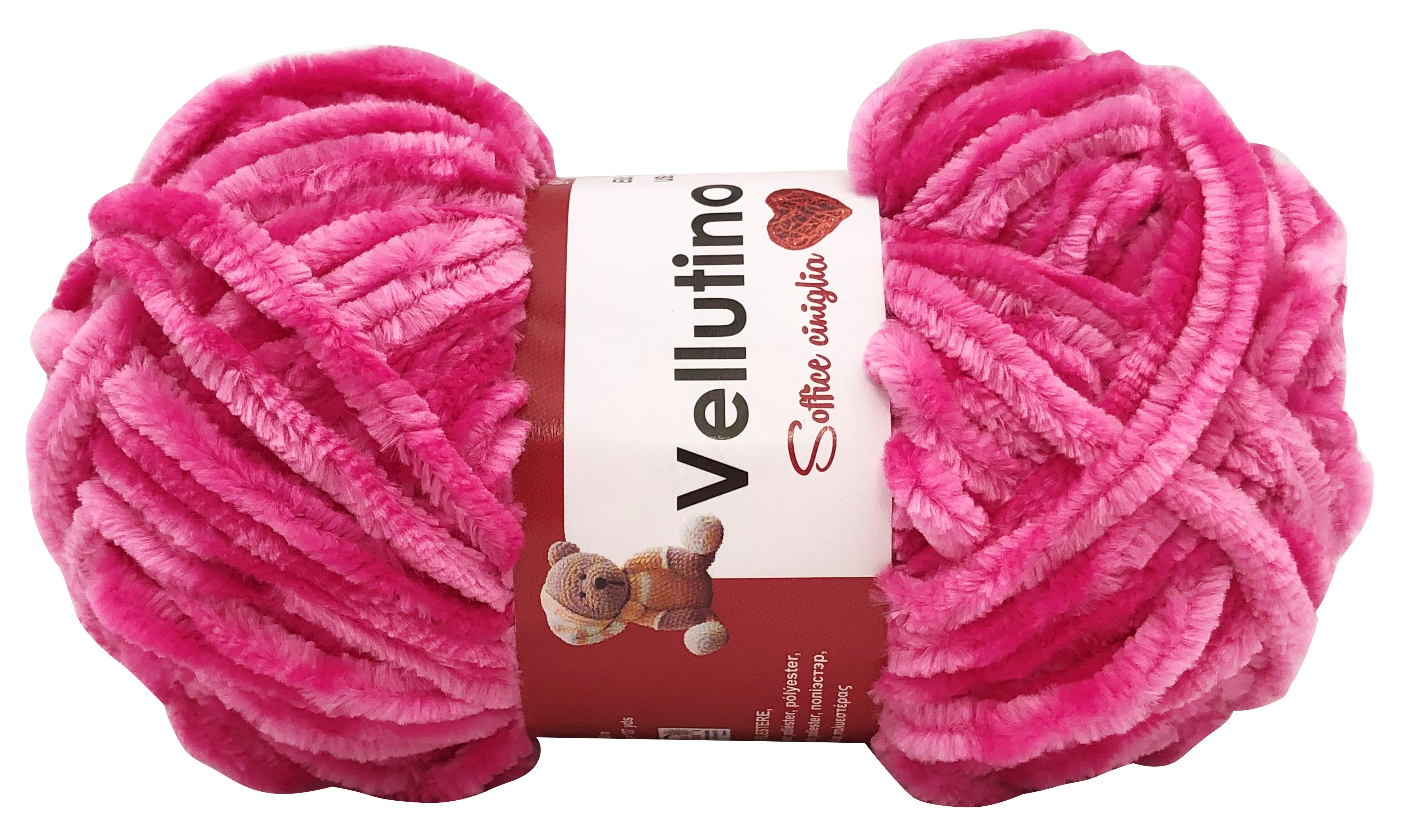 Il Filo di Arianna Vellutino filato ciniglia 50g amigurumi