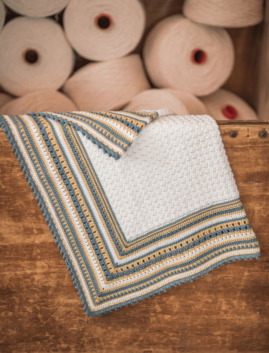 Rosarios4 204 Manta OhLalaBaby modello coperta neonato