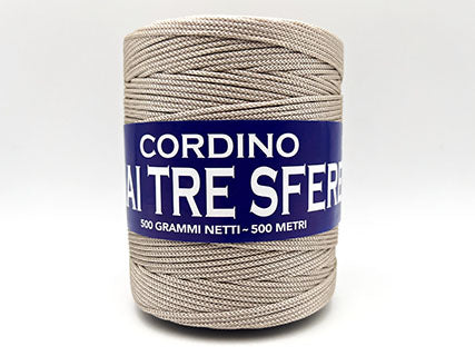 Il Filo di Arianna Thay cordino borse bianco 001 500 g