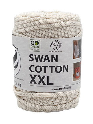 Il Filo di Arianna Swan Cotton XXL cordino 250 g cotone riciclato