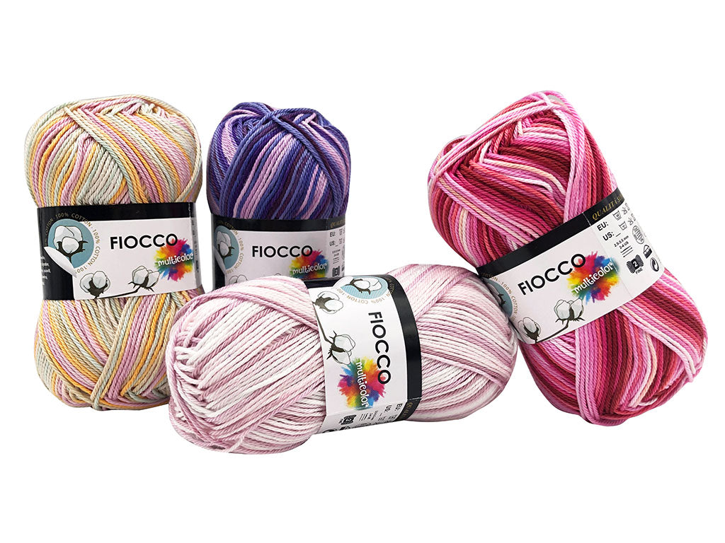Tre Sfere Fiocco Sfumato Cotone Multicolor 50 g 125 m