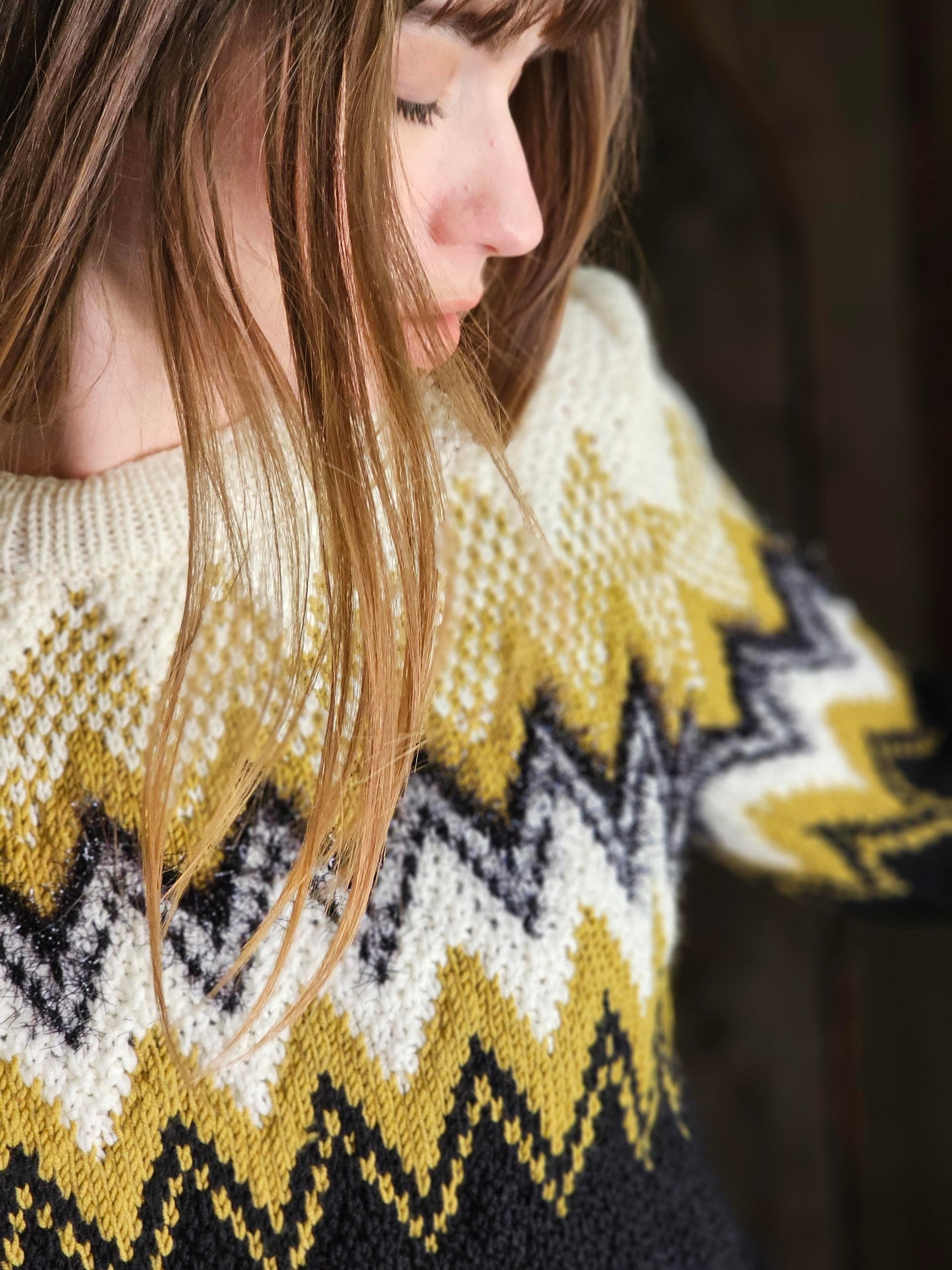 Anny Blatt Simona kit maglia merino oasis
