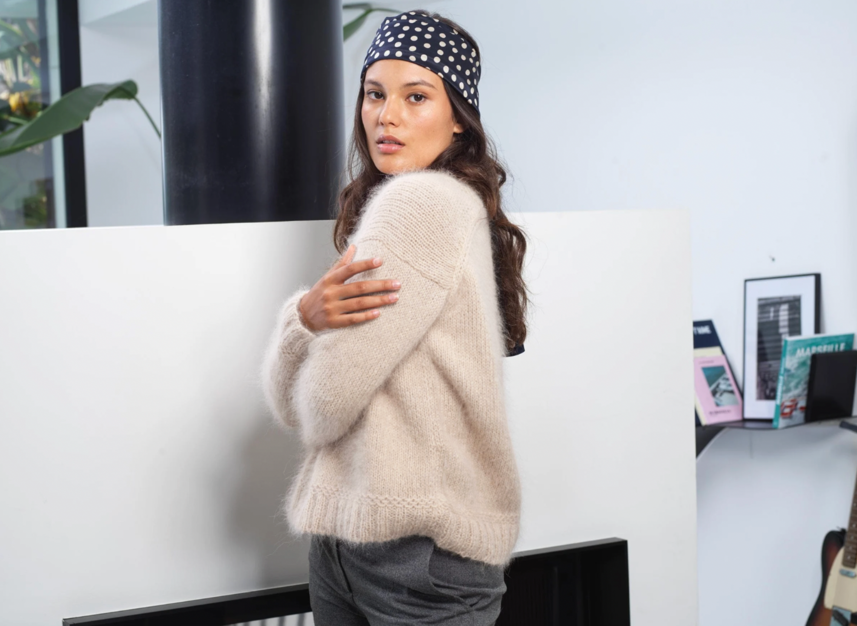 Annyblatt Lola kit maglia mohair dune M