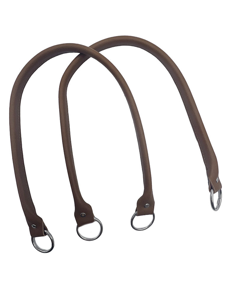 Il Filo di Arianna Manici Ecopelle CM 64 manici borsa nero coppia