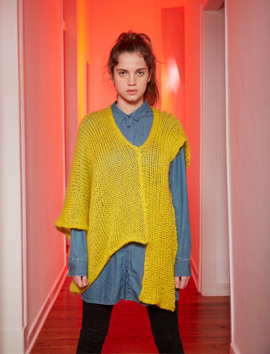 Rosarios4 132 Pluma schema maglione donna