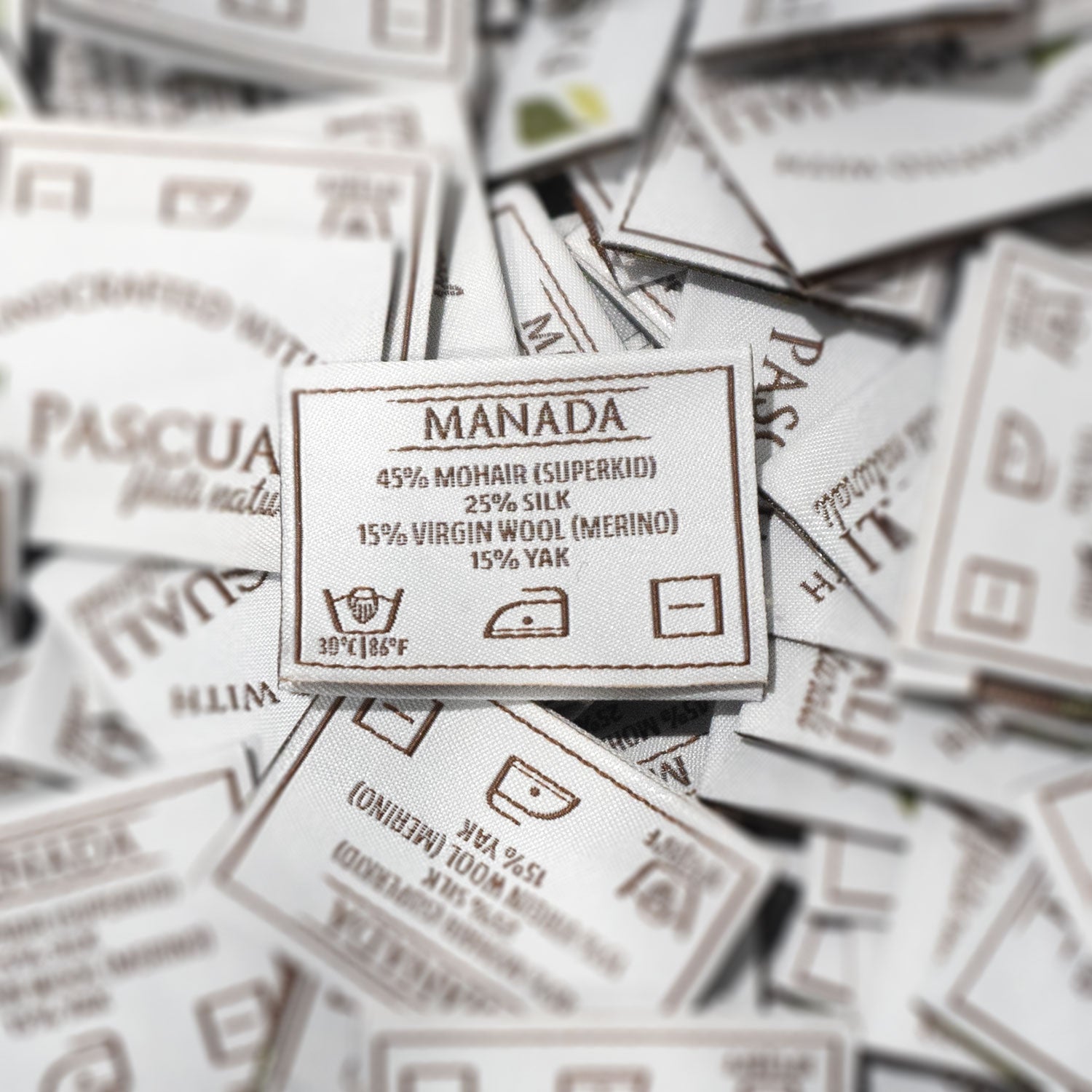 Pascuali Labels etichetta tessuta per maglia