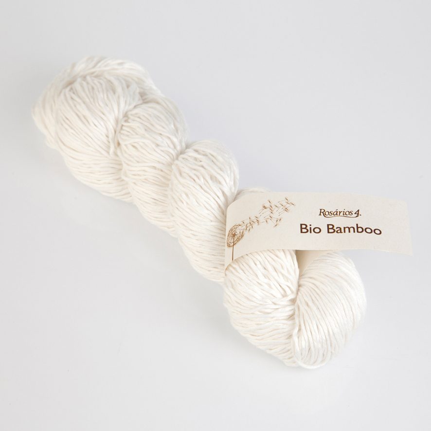 Rosarios4 Bio Bamboo filato da tingere gomitolo naturale