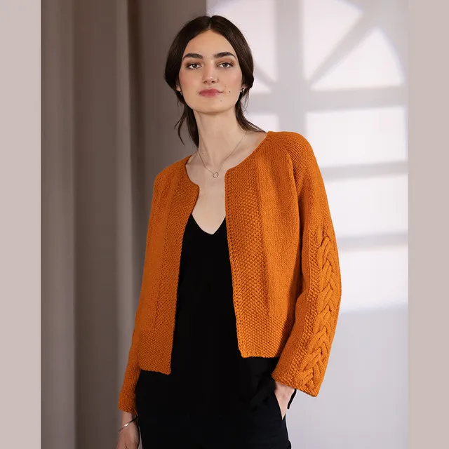 Pascuali Tenpa Cardigan schema maglia cropped