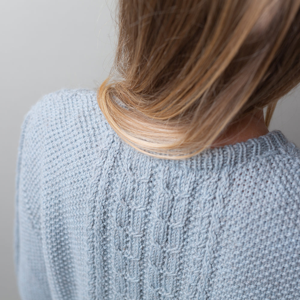 Pascuali Moss Twist Cardigan schema maglia ai ferri