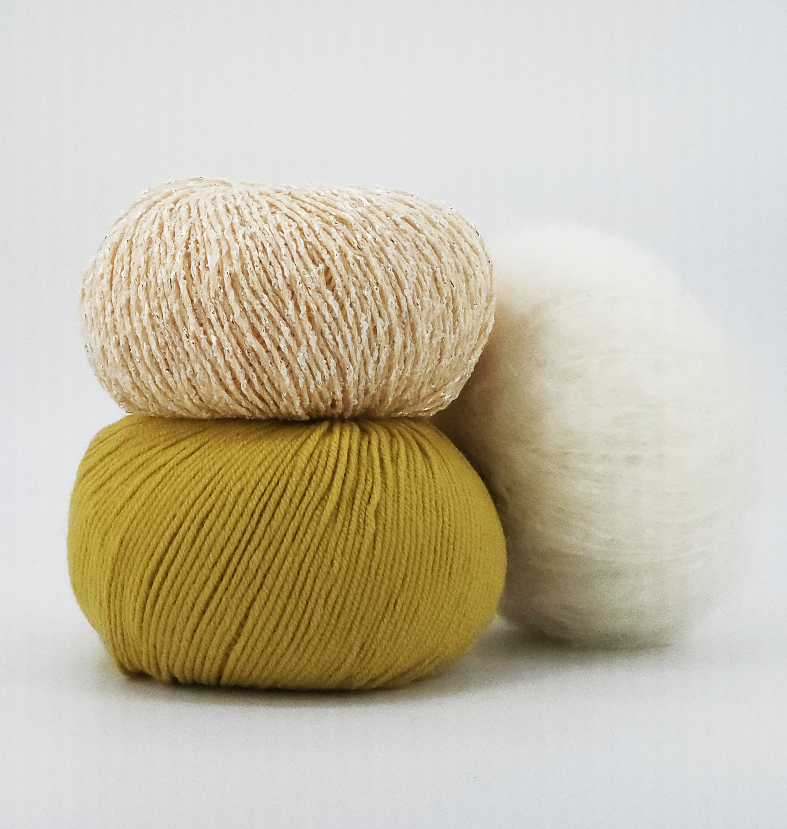 Anny Blatt Missouri scaldacollo kit maglia mohair