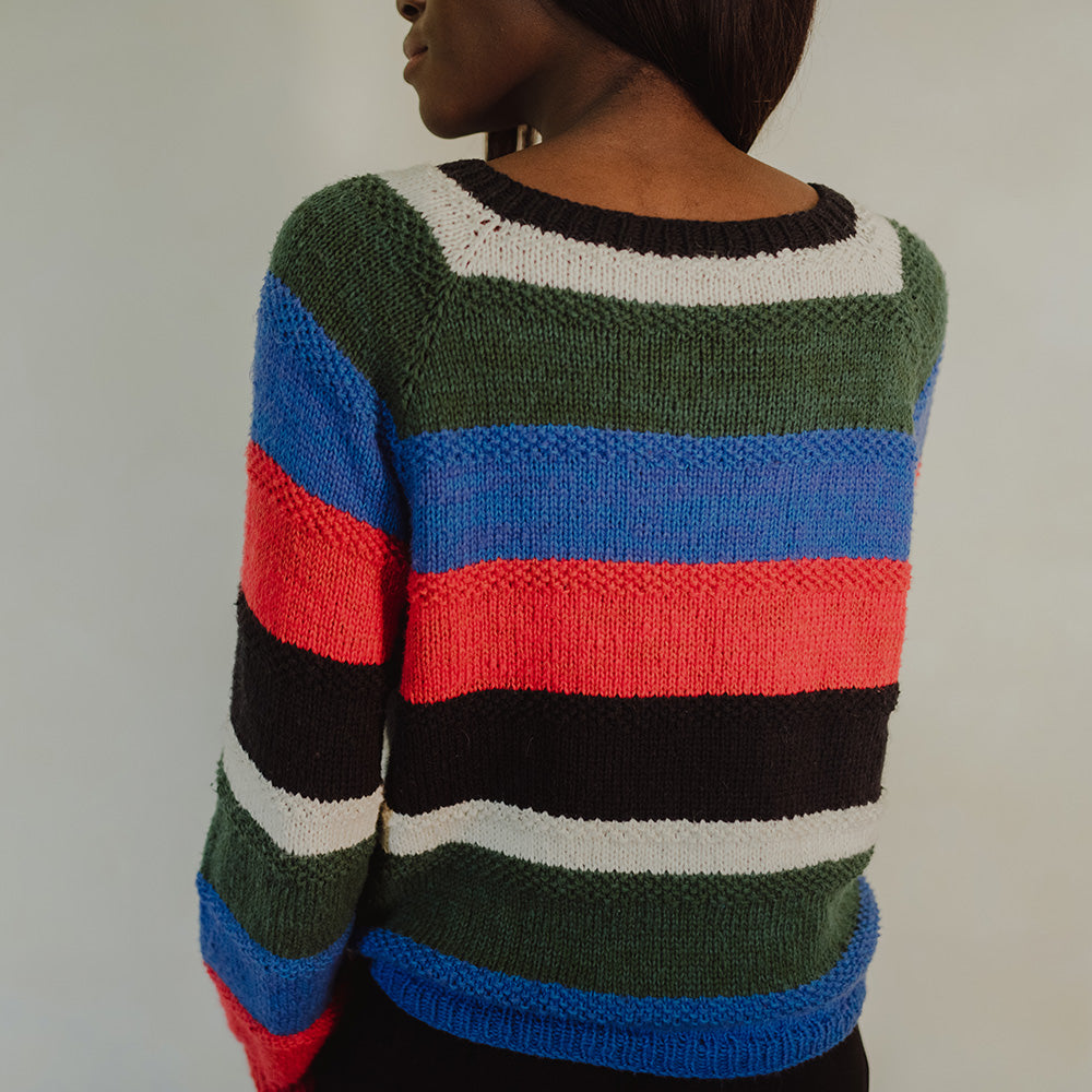 Pascuali Obuna Pullover schema colorblock