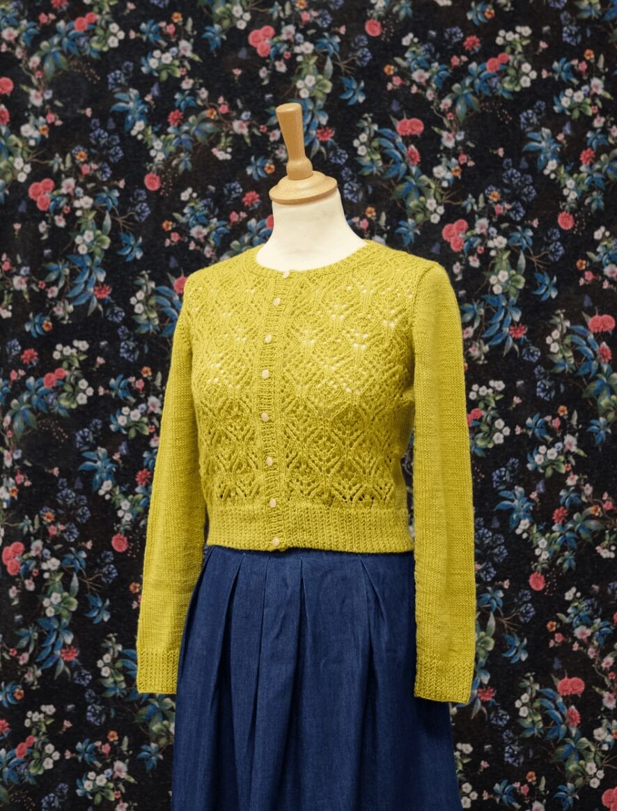 Rosarios4 214 Balada schema cardigan donna