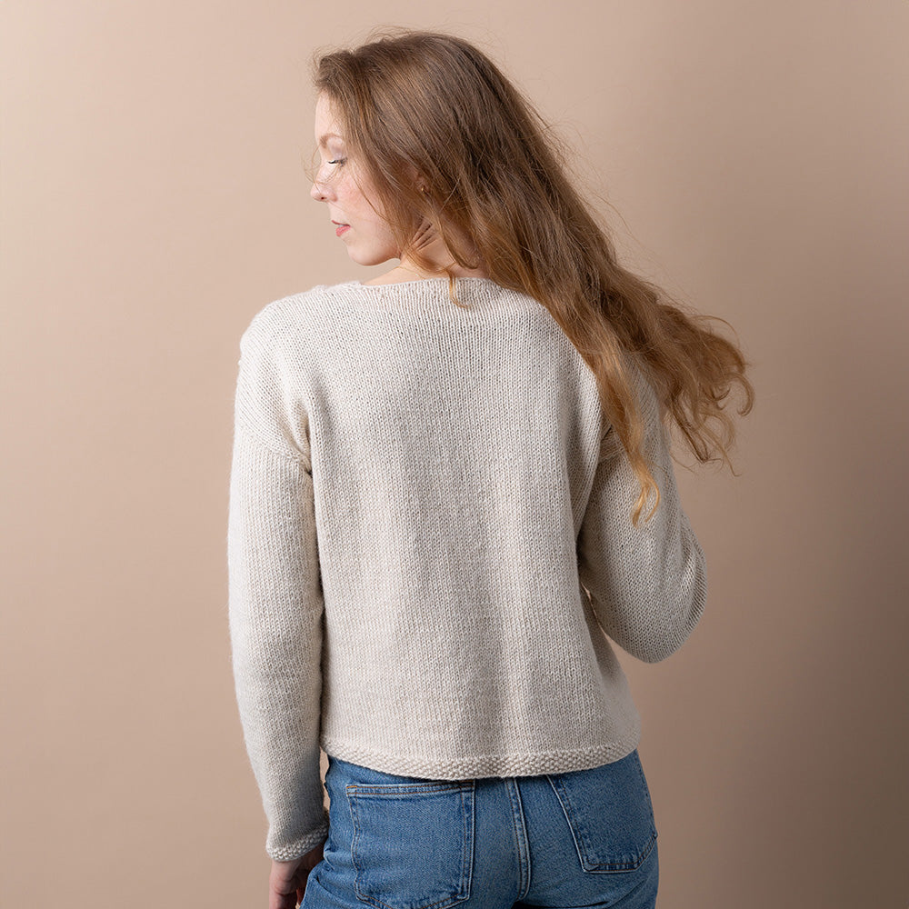 Pascuali Mad Love cardigan Marina Storm schema maglia trecce