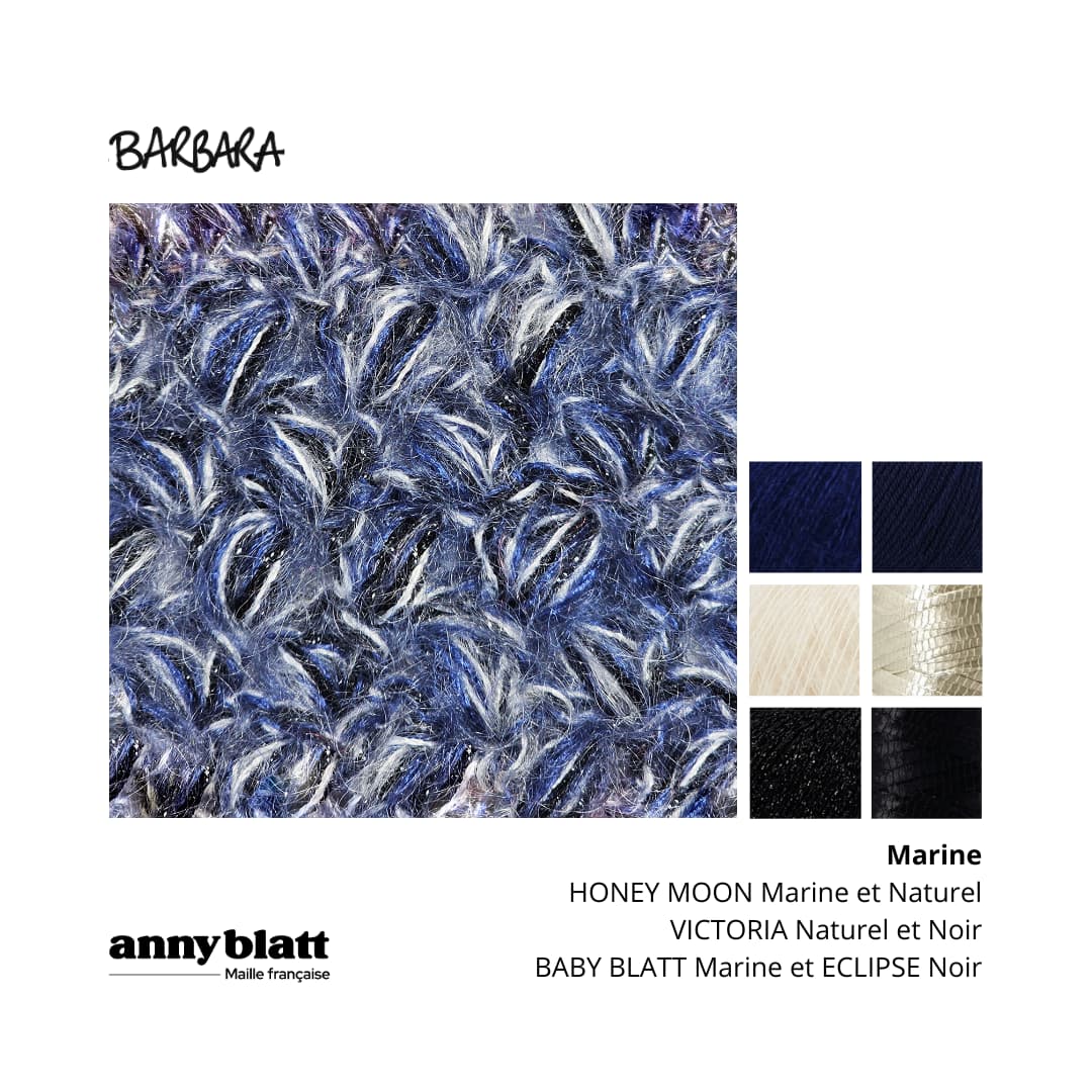Annyblatt Barbara kit giacca uncinetto mohair e seta