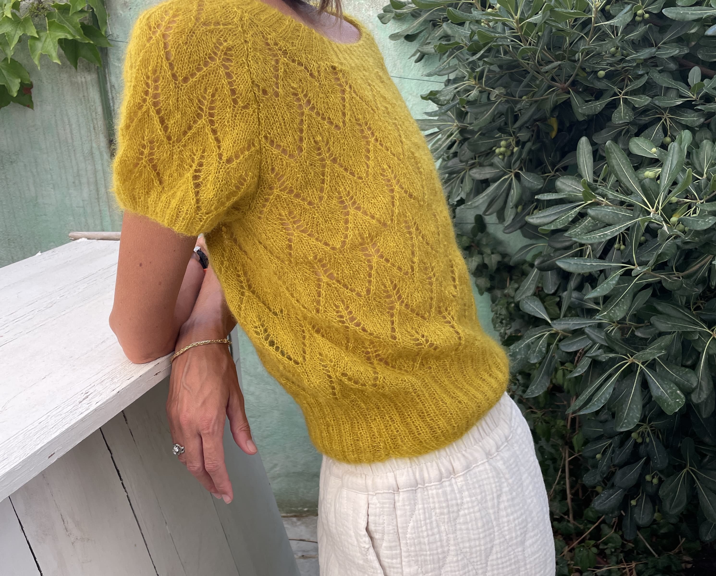 Annyblatt Mya kit maglia top mohair