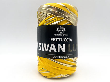 Il Filo di Arianna Swan Lux Seta fettuccia argento 03 170 g elastica
