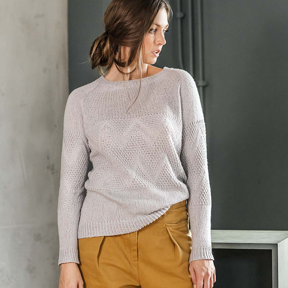 Pascuali Neela Sweater schema maglia PDF raglan cotone