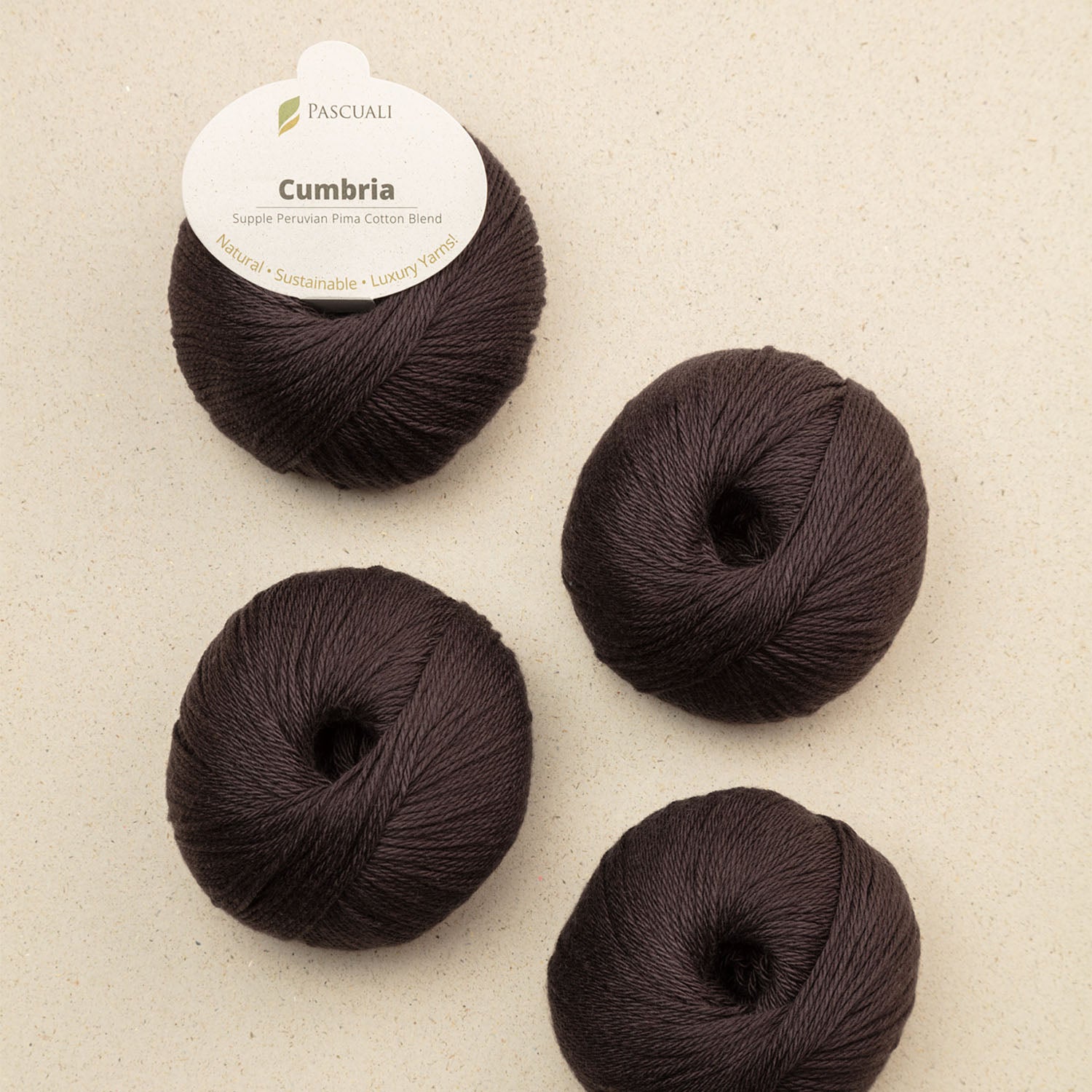 Pascuali Cumbria filato cotone Pima e bamboo vegano