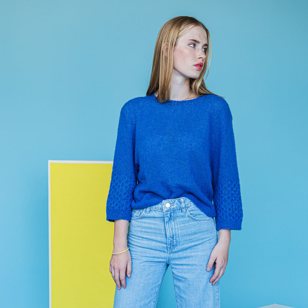 Pascuali Annyka Pullover schema maglia mohair