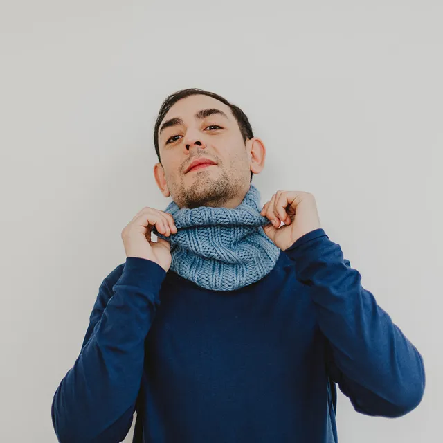 Pascuali One Ball Cowl No. 1 schema scaldacollo chunky