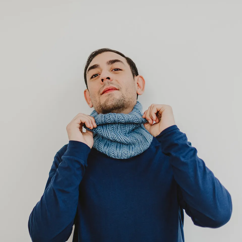 Pascuali One Ball Cowl No. 1 schema scaldacollo chunky
