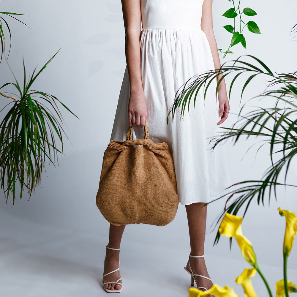 Pascuali Sher Shopper schema borsa cotone reversibile