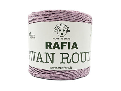 Il Filo di Arianna Swan Round rafia beige 01 150 g opaca