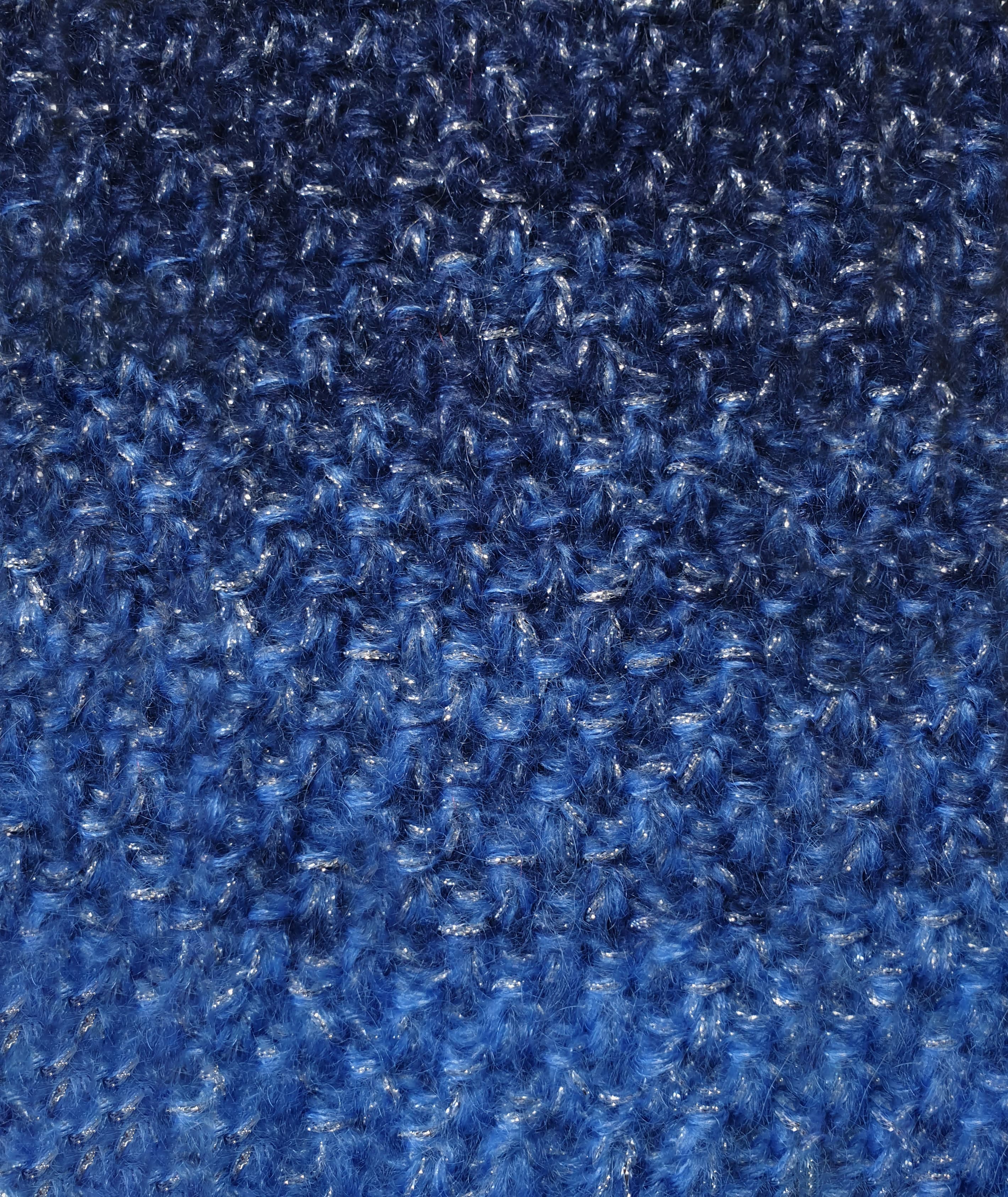 Anny Blatt Méribel kit sciarpa mohair oceano taglia unica