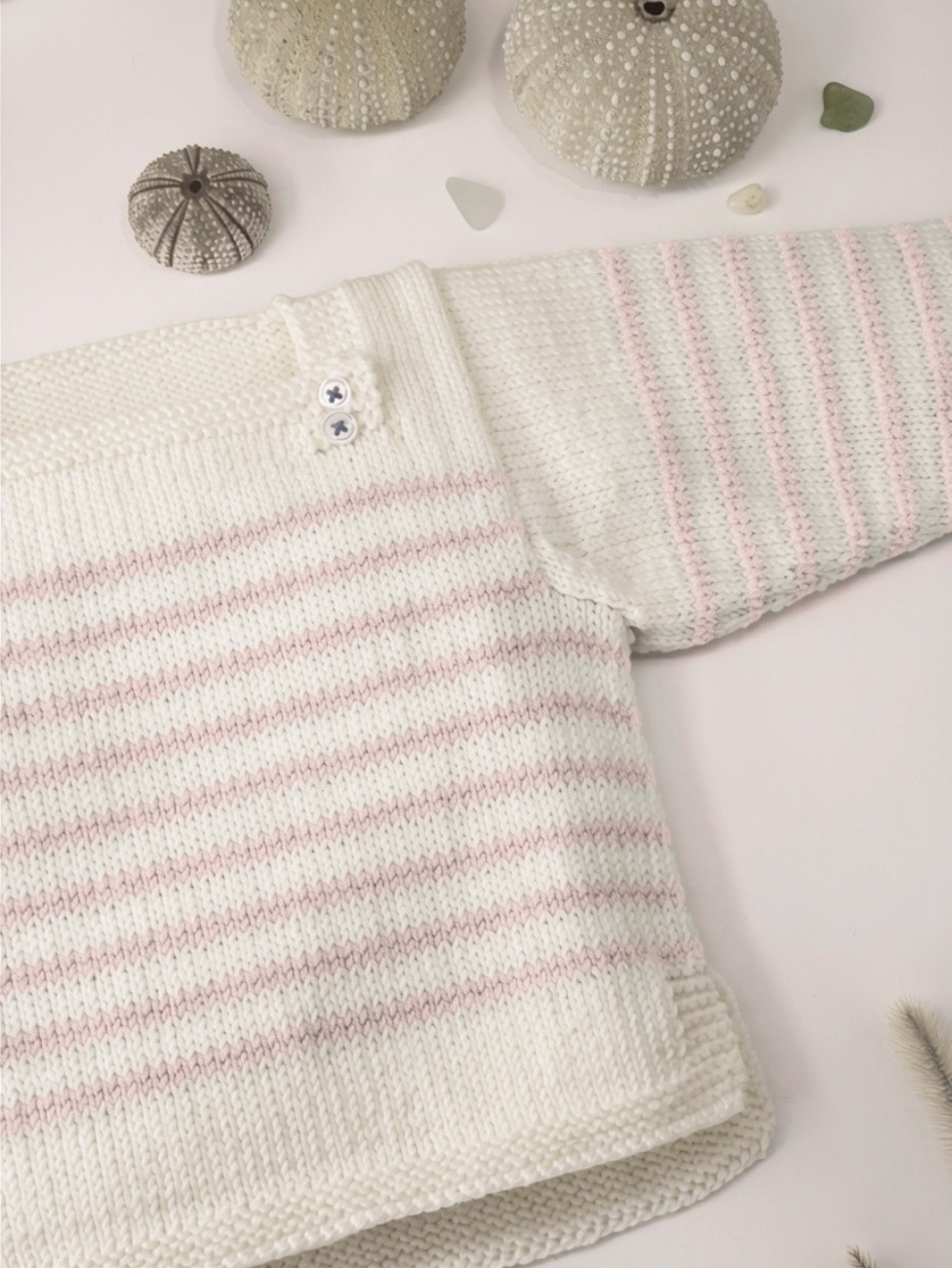 Anny Blatt Yucca kit marinière bebè merino 2
